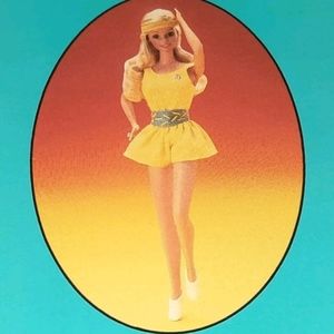 Vintage Barbie Card 1989 Barbie Just Us Girls Game Replacement Piece